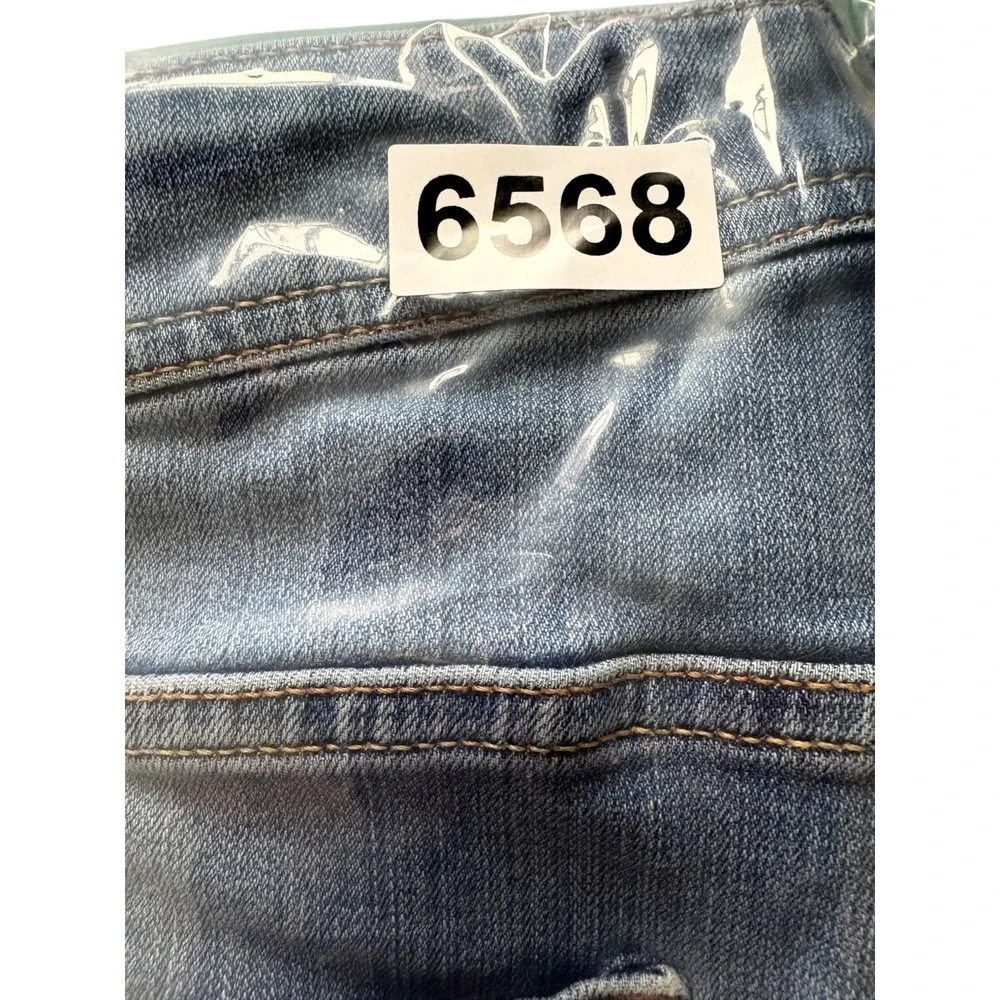 Seven7 Straight Fit Jeans Men 36x34 Blue Denim Cotton Stretch Medium Wash Casual